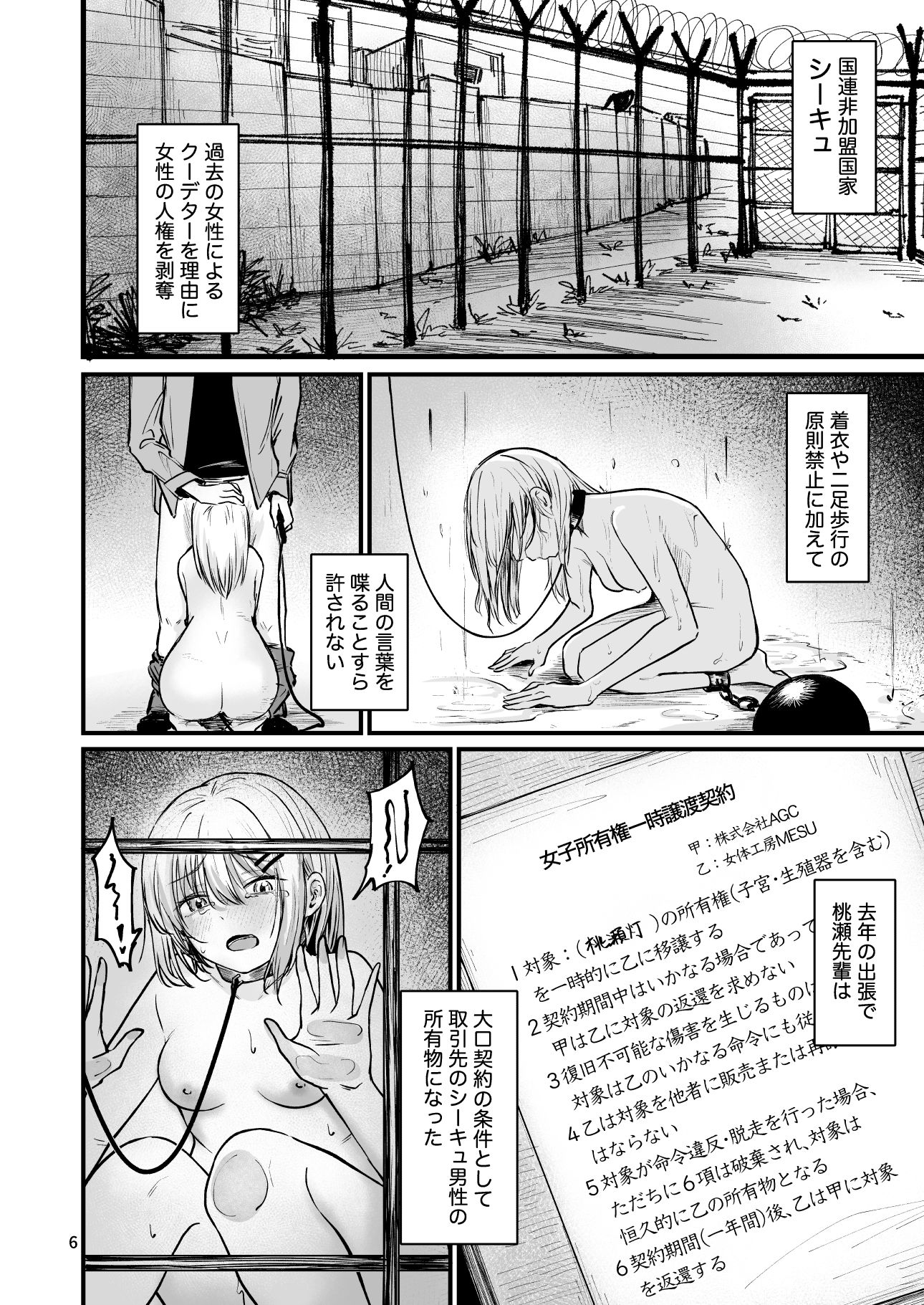 女性の権利が失われた国2 サンプル2